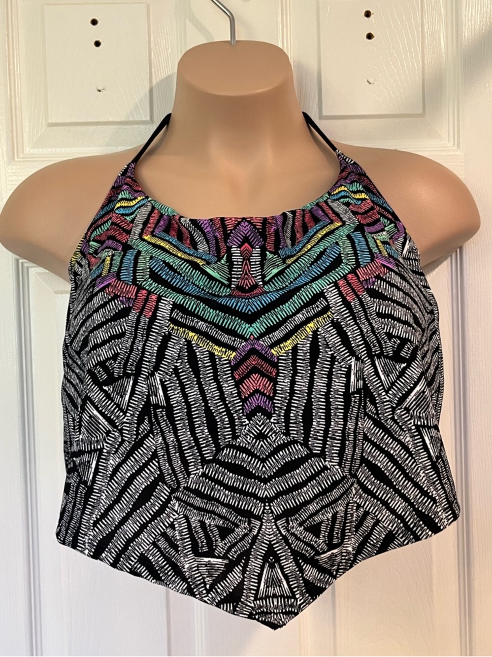 Beach Betty’s Women’s Swimsuit Bathing Suit High-Neck Tankini Half Swim Top 3X
